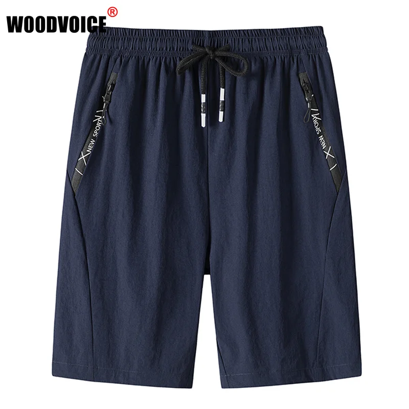 

Men Summer Shorts Quickly Dry Sports Jogging Casual Outdoor Short Pants Mens Plus Size Solid Color Trousers M-8XL Ropa Hombre