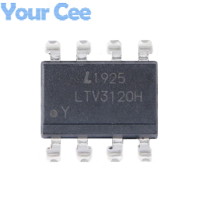 10pcs Original LTV3120 LTV-3120S-TA1-EE SMD-8 IGBT Gate Drive Optocoupler | Integrated Circuits