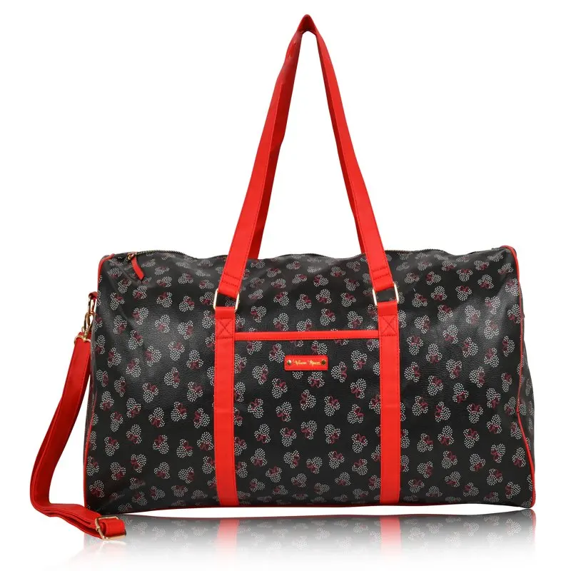 

Minnie Mouse Adult's Overnighters Duffel -Black