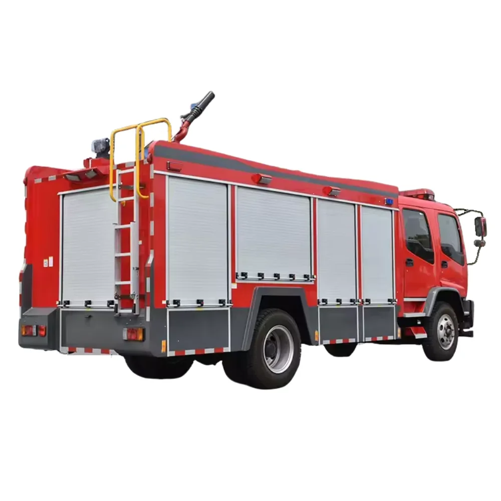 Хорошее качество Isuzu 6000 литров FVR пожарная машина водная надувная цена на продажу