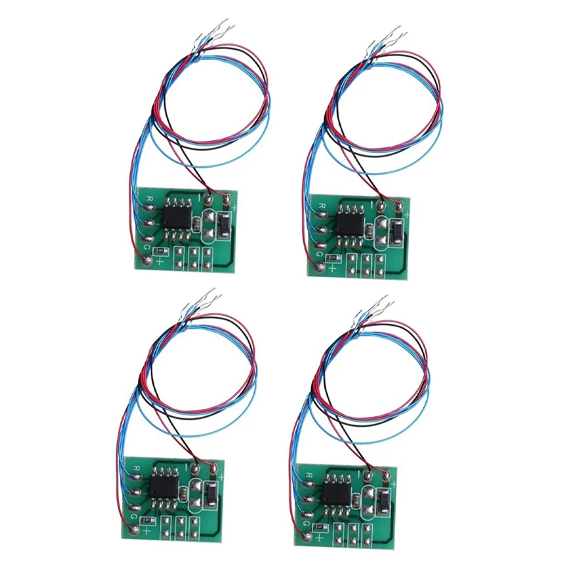

4Pcs DIY Scale Construction Sand Table Model Circuit Board Traffic Light Signal Model HO Scale Train Railway Miniatures