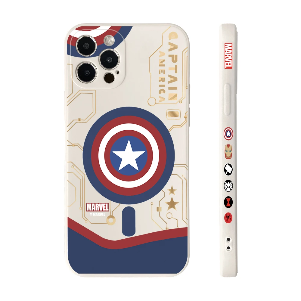 Чехол для телефона Капитан Америка Железный человек Xiaomi Redmi 14C 13C 12C 10C 9C 10A Note 13 12 11 10