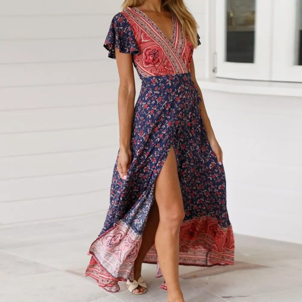 

Trendy Women Dress Beautiful Soft Texture Summer Dress Sweet Fashion Boho Summer Dress
