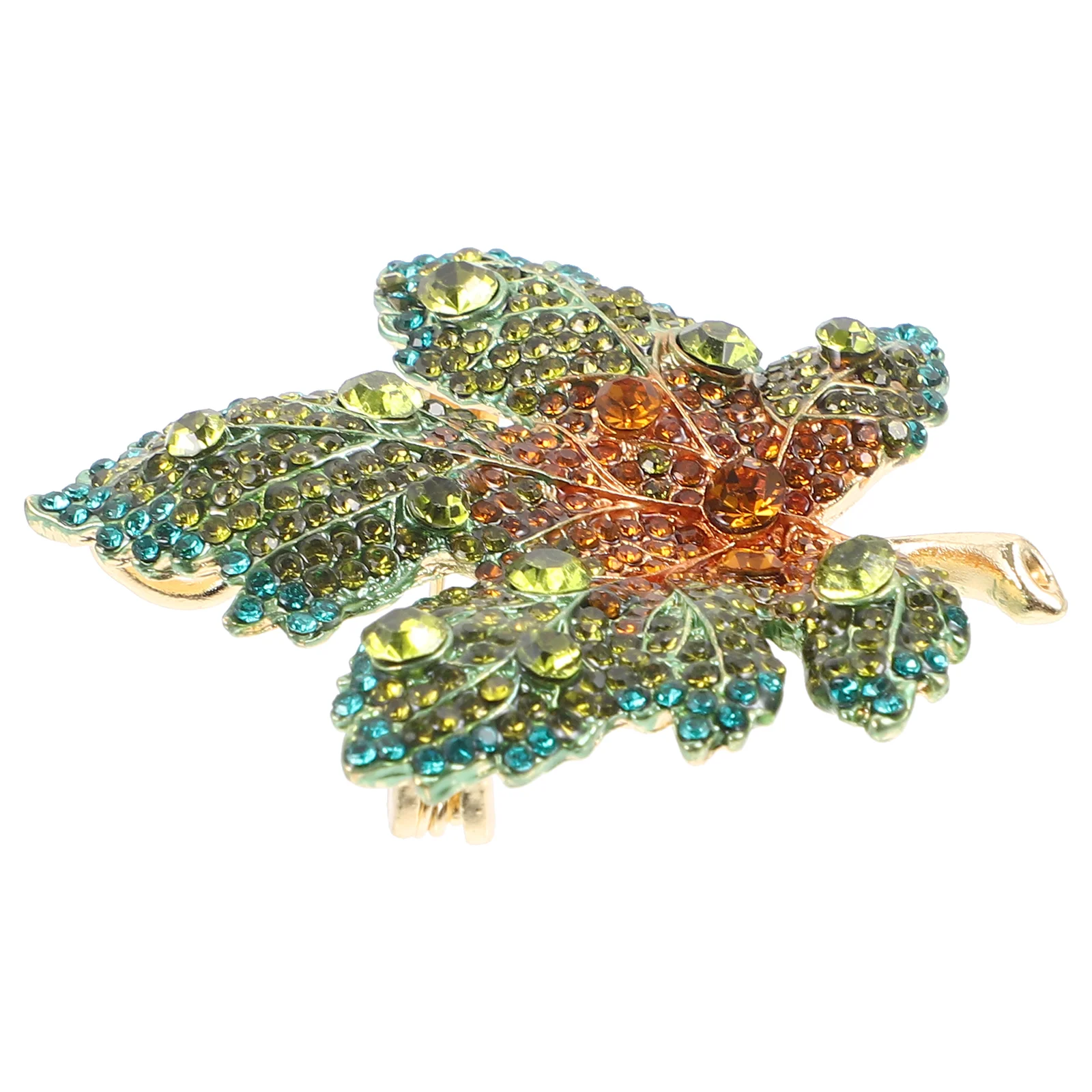 

Fall Brooch Maple Leaf Shape Brooch Clip Clothes Pin Clothes Jewelry Accessory