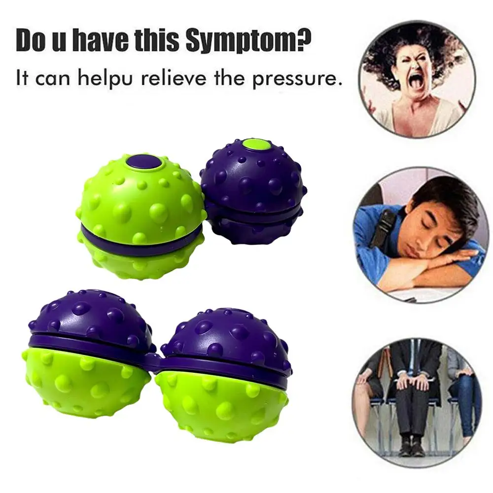 

Fidget Toys Anxiety Relief Sress Toys Decompression And Rotating Finger Toy Smooth To Massage,Silent Toys Stress Relieve D1S0