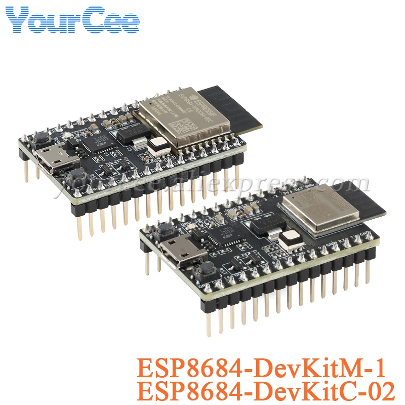 ESP8684-DevKitC-02 ESP8684-DevKitM-1 Модуль макетной платы ESP8684 WROOM-02C ESP8684-MINI-1 Беспроводной модуль