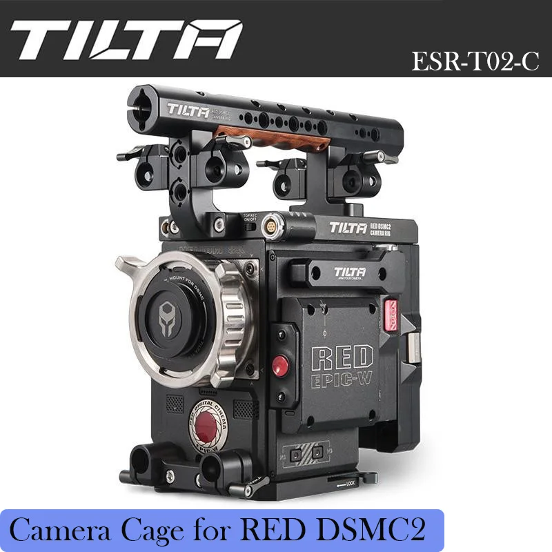 

TILTA ESR-T02-C Camera Cage для RED DSMC2 - C1 (2019) Gold Mount / V Mount