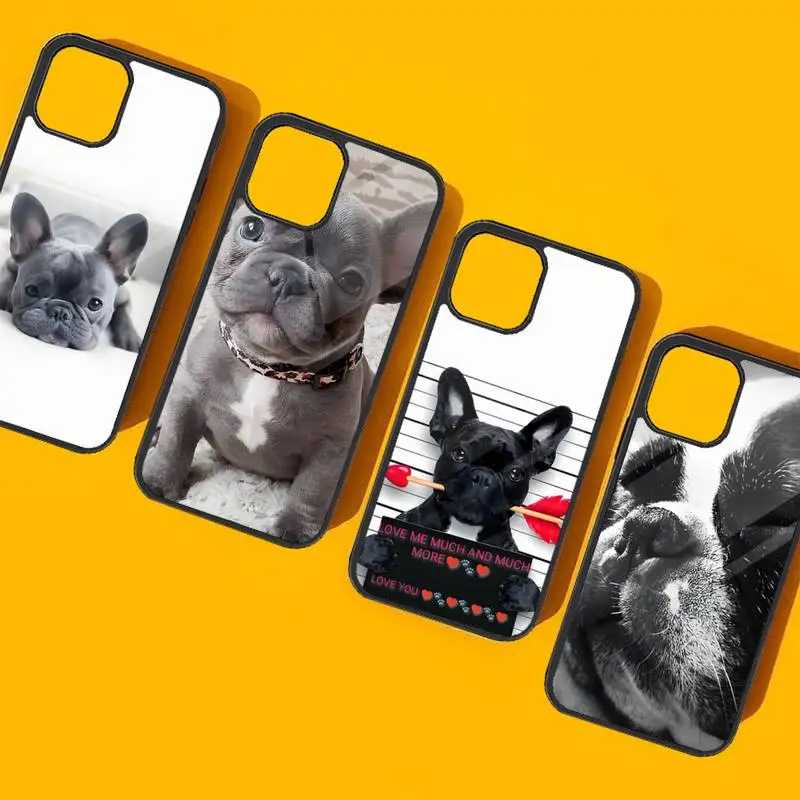 

Чехол для телефона с изображением французского бульдога собаки из поликарбоната и ТПУ чехол для Samsung Galaxy S30 S10 S22 S21 S20 Plus Ultra Note 10 Pro 20 роскошный...