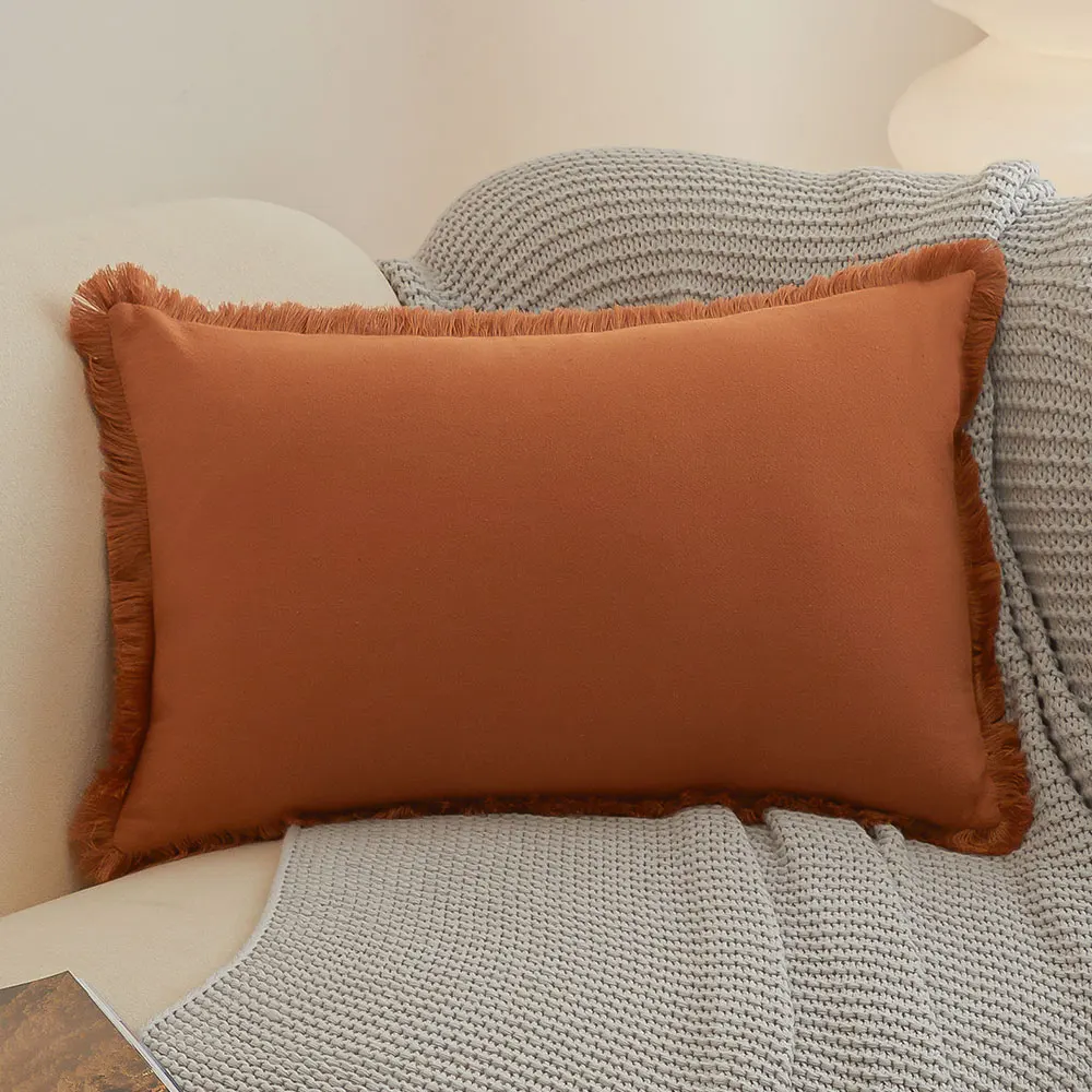 

Декоративная наволочка CANIRICA однотонная 30x50 см