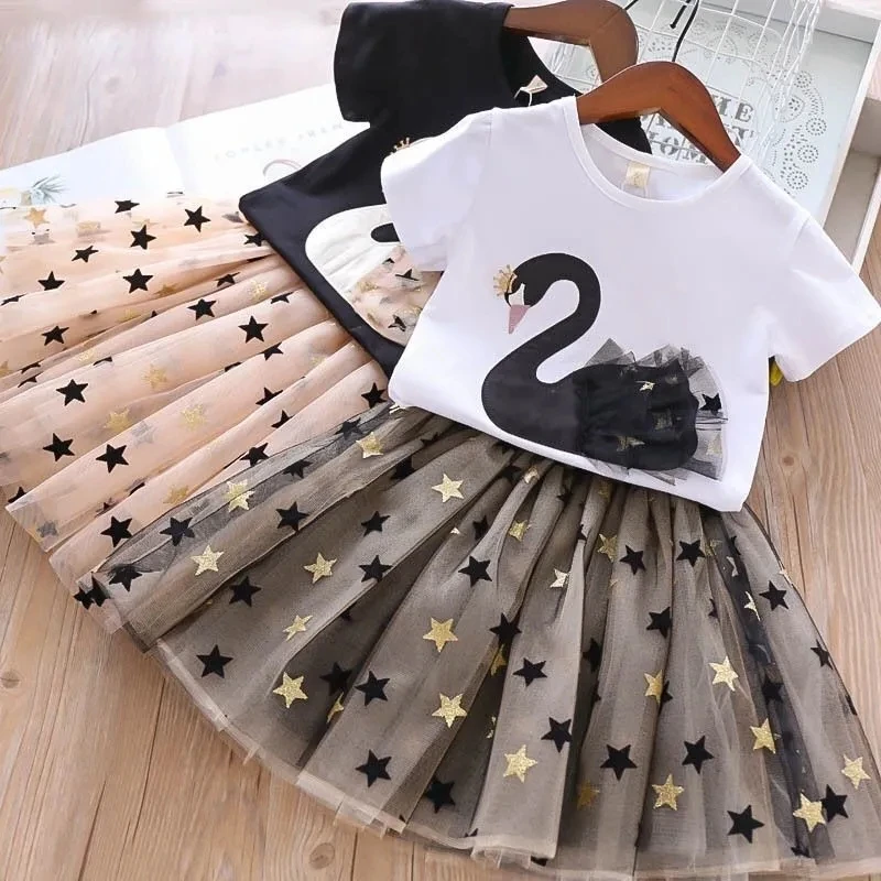

2022 Summer Kids Clothes Floral Girls Sets Sleeveless Tees and Shorts 2Pcs Casual Children Suit P6379