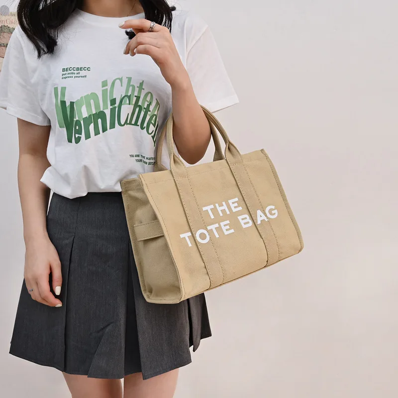

Casual CanvasLarge Capacity Tote Women Handbags Designer Brand Letters Shoulder Crossbody Bags Luxury Big Shopper Bag Purse 2021