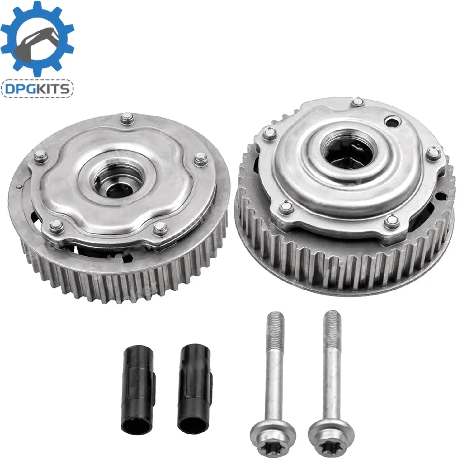 

2pcs 55567049 55567048 Intake & Exhaust Engine Timing Camshaft Cam Gear For Chevrolet Aveo Cruze Sonic Pontiac G3 1.6L 1.8L