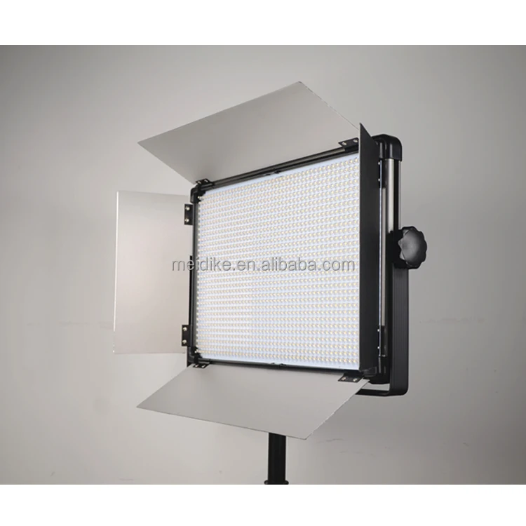 

Yidoblo D-1500II 120W 9700lm Studio Fill-in Light LED Video Panel Light with Barn Door 3200k-5500k Photographic Lighting 90RA+