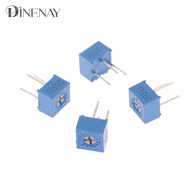 10 шт. 3362P-203 регулируемый потенциометр прецизионный триммер резистор стоячего