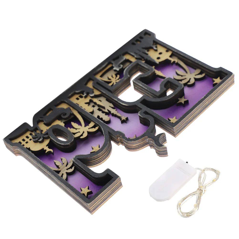 

1pc Eid Mubarak Decorations Ramadan Lights Decorations Desktop Adornment