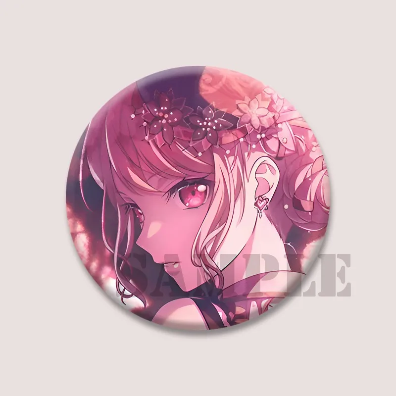 Броши BanG Dream Bandori Rui Yashio Saya Yamabuki