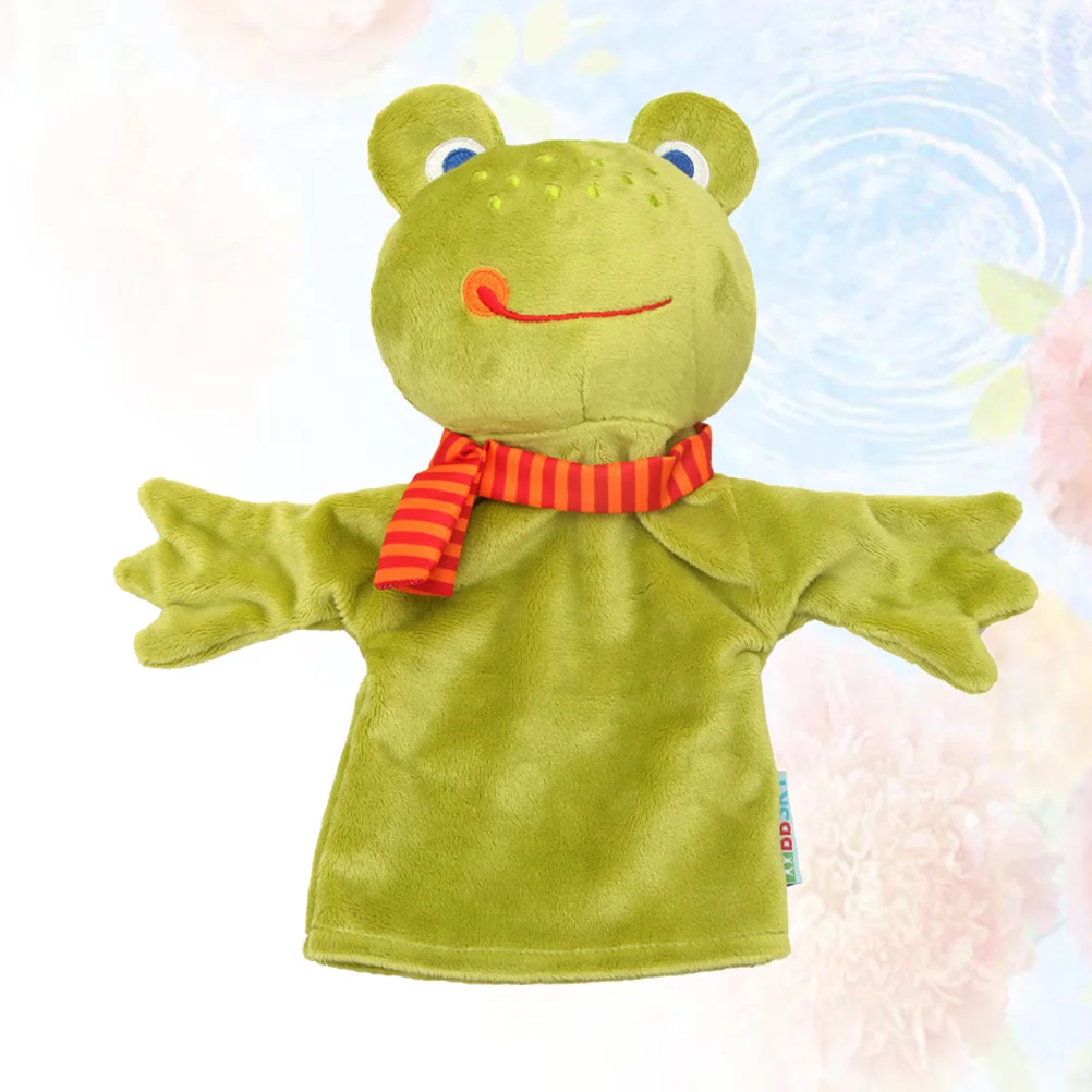 

Игрушка-животное, игрушка-марионетка, перчатки, плюшевые, Ролевые, для детей, интерактивные, для всей семьи, мягкие игрушки-лягушки на палец, рассказывающие истории, утки