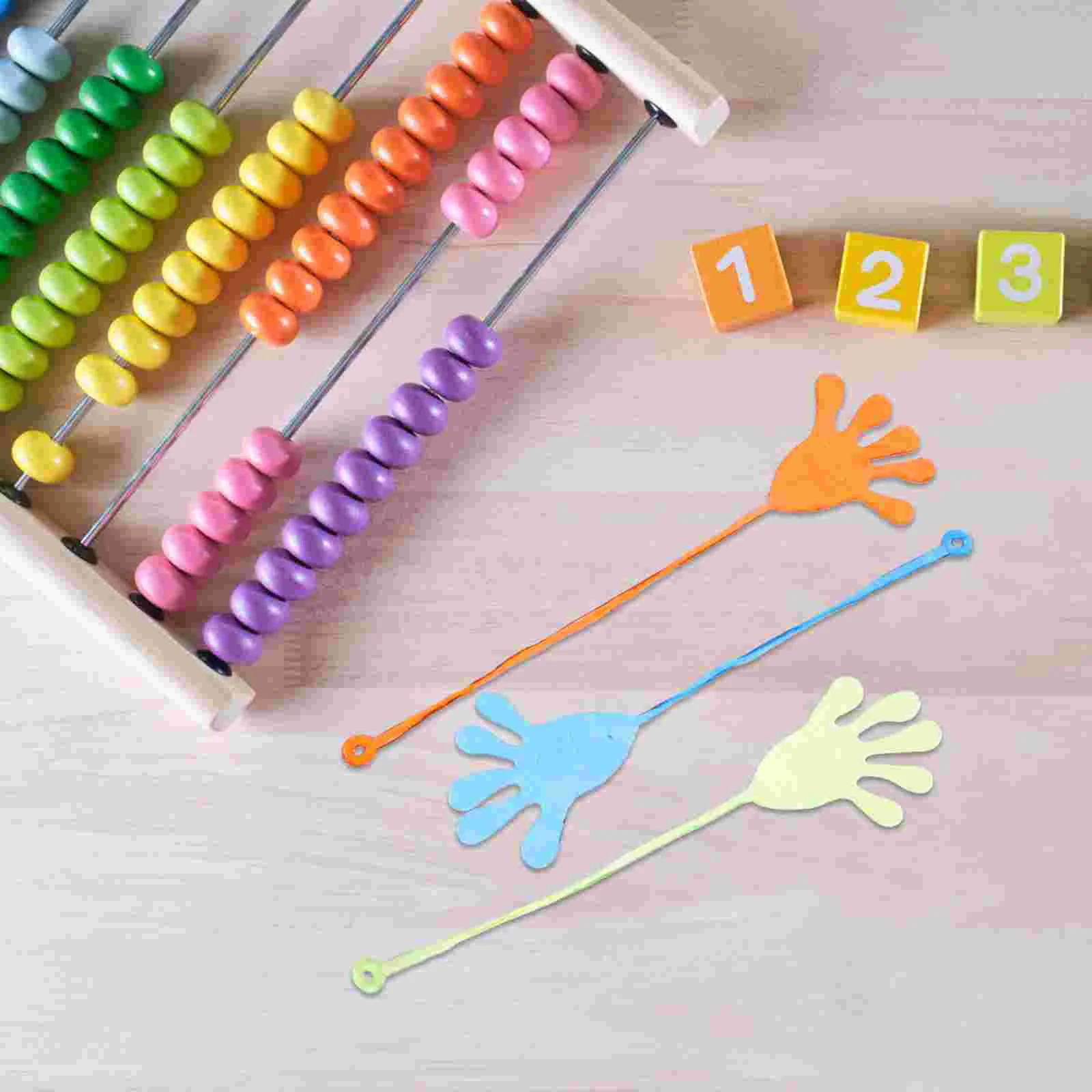 

Sticky Toy Hands Toys Hand Wall Party Favors Glitter Children Kids Stretchy Goodie Slappy Palm Elastic Wacky Fillers Climbing