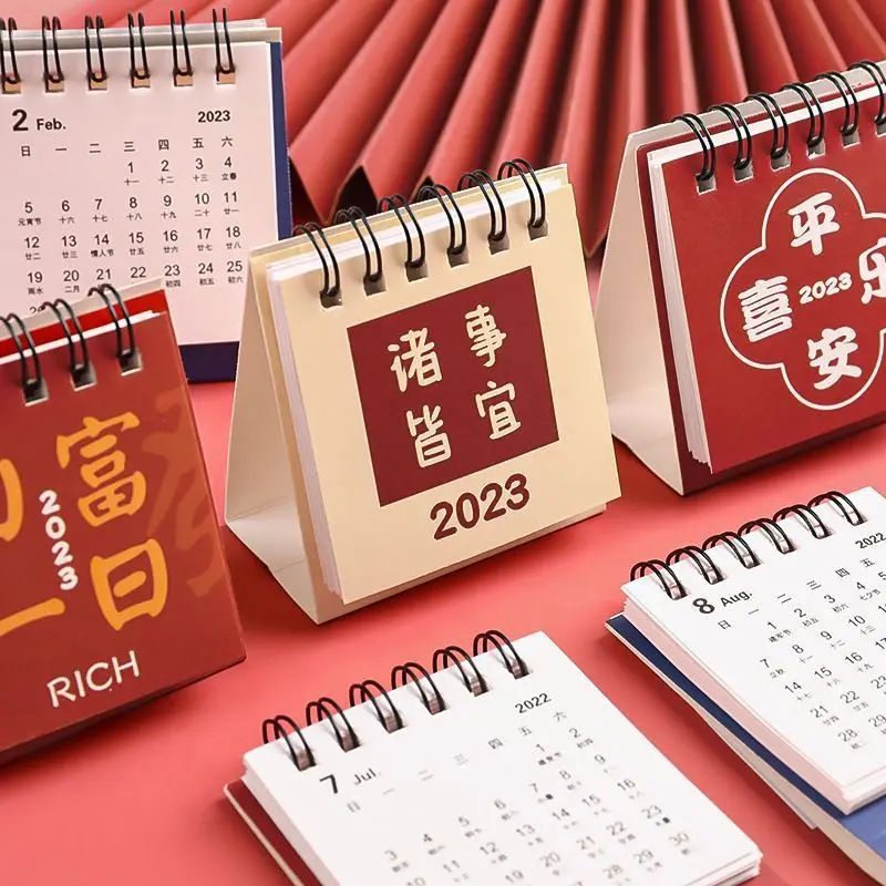 

Calendar Students 2023 New Inspirational Text Desk Calendar Creative Desktop Plan This Mini Portable Calendar Ornaments