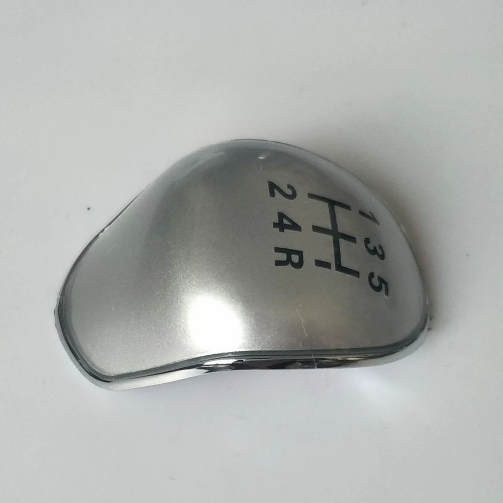 

Brand New Knob Cap Gear Stick Cap Cover Glossy Silver Insert Replacement
