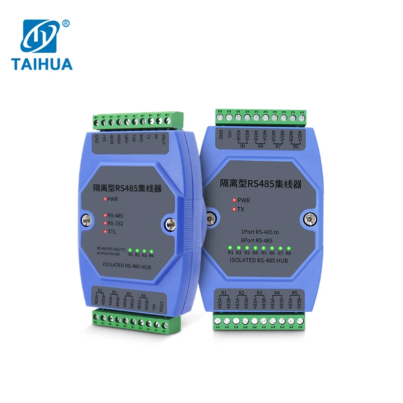 

8-портовый концентратор RS485