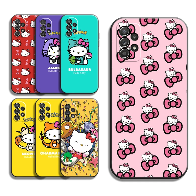 

Hello Kitty Pokémon Phone Cases For Samsung Galaxy S22 S20 FE S20 Lite S20 Ultra S21 S21 FE S21 Plus Ultra Cases Back Cover