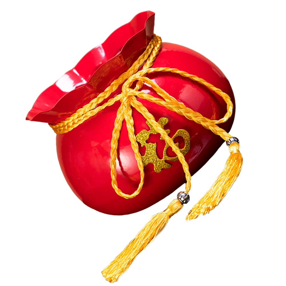 

Flower Potchinese Treasure Planter Bowl Metal Basin Pots Decor Statuefigurine Flowerpot Fengshui Ornaments Shapevase Ornament