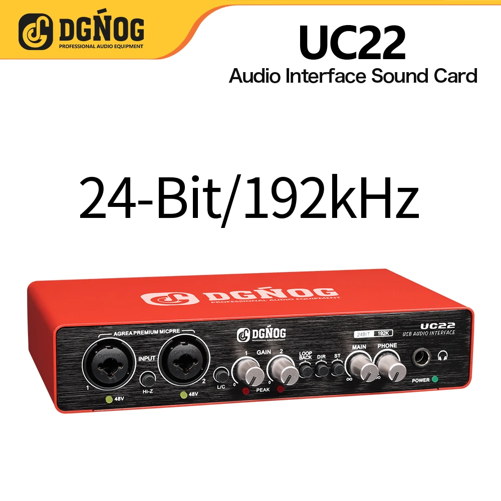Двухканальный профессиональный аудио интерфейс UC22 использует передачу Φ 3 0
