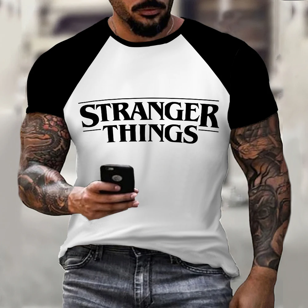 

Stranger Things Season 4 T Shirt Men Ullzang Eleven Hellfire Club Graphic T-shirt Upside Down Tshirt Cartoon Top Tees Female