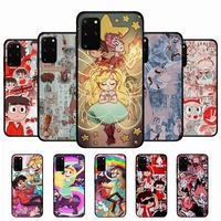disney star vs the forces of evil phone case for samsung s21 s10 lite s20 ultra s9 s8 plus s7 s6 edge s5 cover