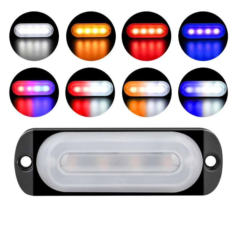 

LED Side Marker Light 12V-24V Outline Indicator Truck Trailer Position Lamp Auto Car Bus Rear Side Lamp Universal