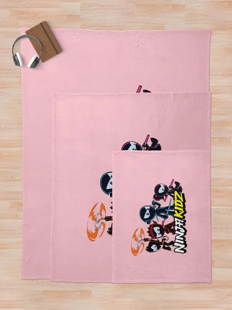 Детское одеяло Ninja Kidz лучший подарок для детей милое двойное плюшевое