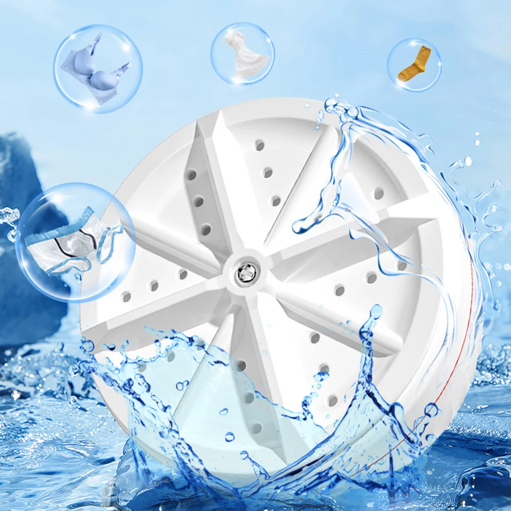 

Автоматическая ультразвуковая портативная турбомойка, аппарат для чистки дома, путешествий, гостиниц с USB-зарядкой и присоской