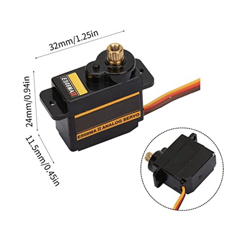 Цифровой сервопривод металлическая шестерня мини цифровой с высоким крутящим