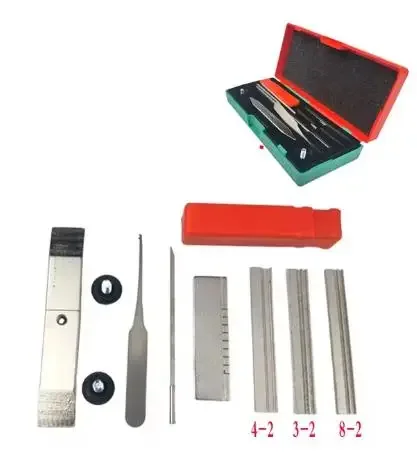 

High quality Flat-mouth ka-ppa Tin Foil one-character Flat-mouth Tin Foil locksmiths tools Supplies Repair Accessories
