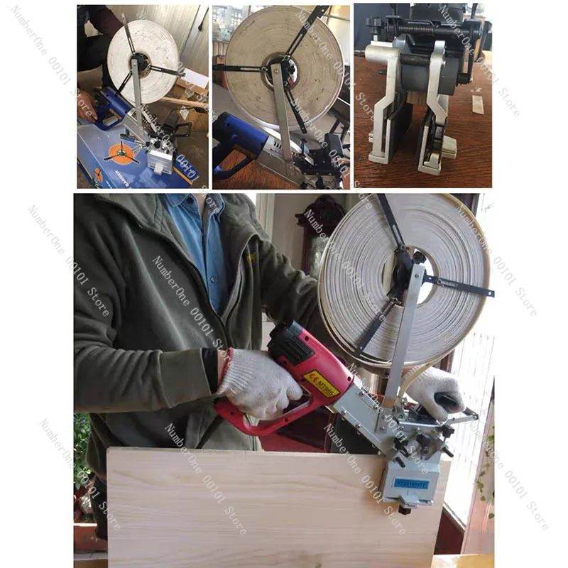 2000 Вт Mt985 портативный Кромкооблицовочный станок изогнутый прямой ручной