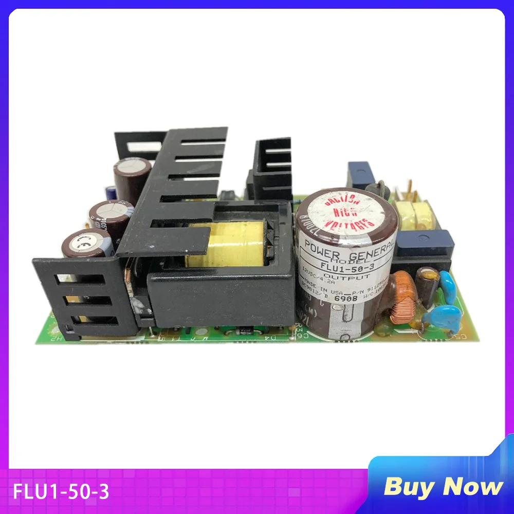

FLU1-50-3 For Industrial Medical Power Supply 12V 4.2A Perfectly tested
