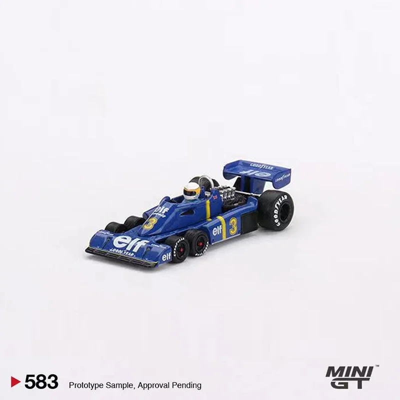 Модель автомобиля MINIGT 1:64 Tyrrell P34 # 3 Jody Scheckter 1976 шведский победитель GP &amp Патрик
