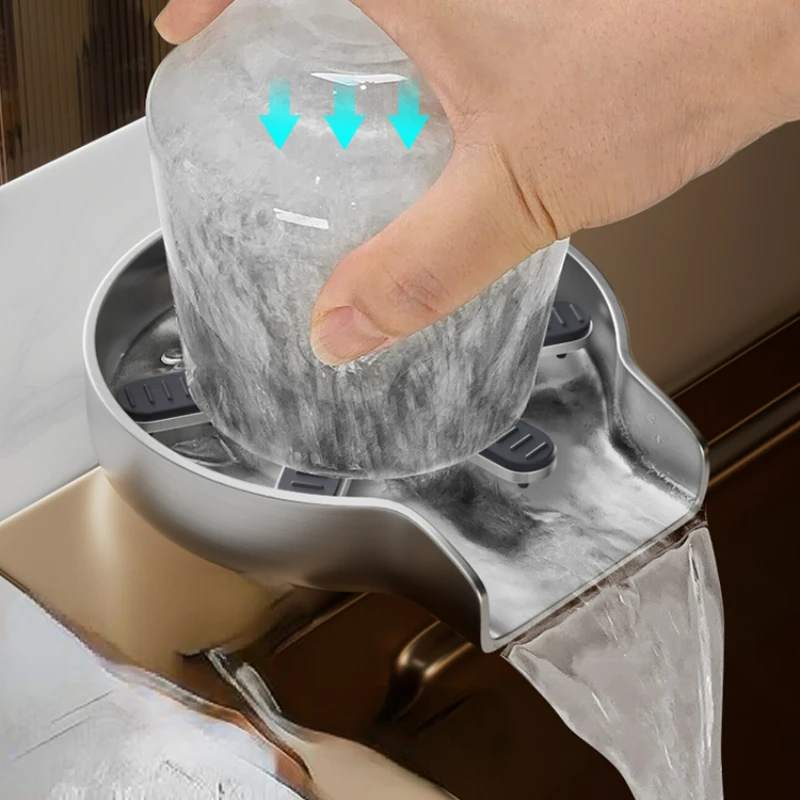 

Автоматическая вращающаяся мойка высокого давления, столешница из нержавеющей стали для дома и коммерческого использования, ротационный ополаскиватель с распылителем