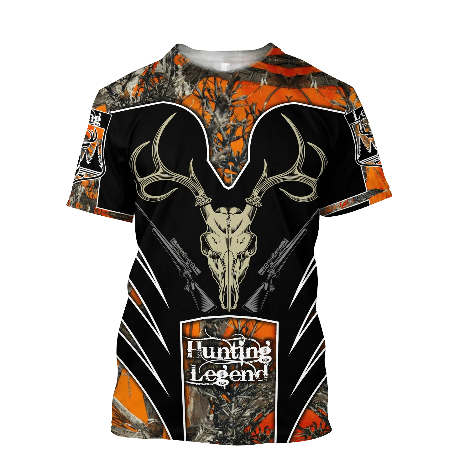 

Elk Totem Summer Men's T-shirt Hunting 3D Printed Camo Forest Graphics Outdoor Loose Short Sleeve Oversized Quick Dry O-neck Top