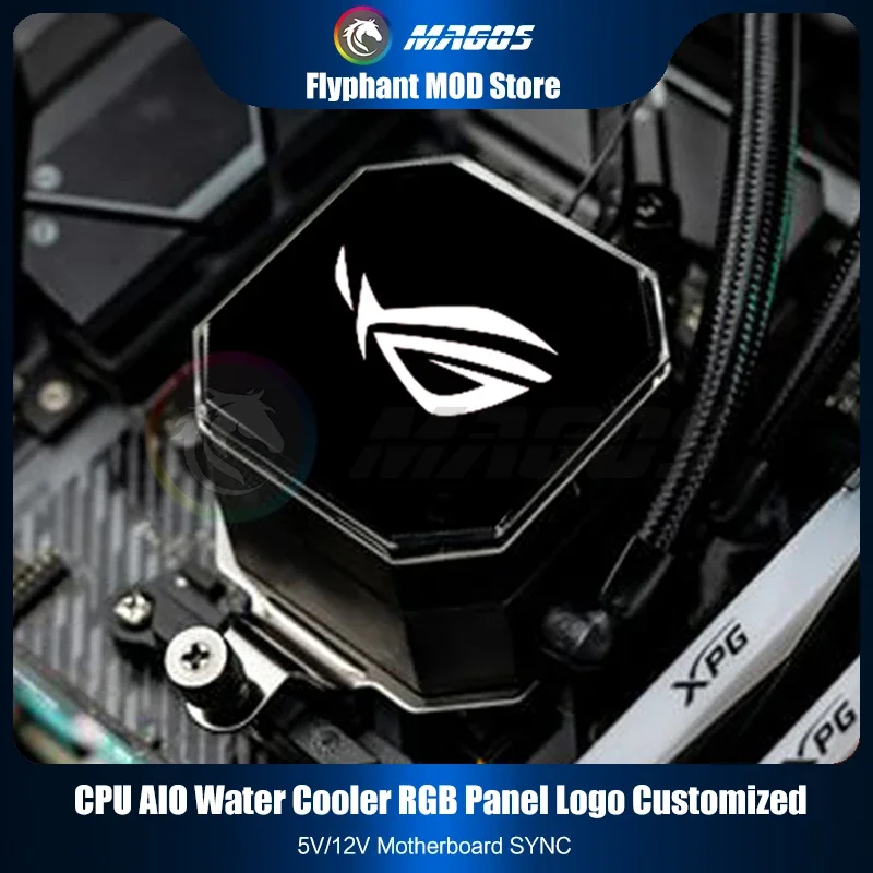 Крышка блока AIO с водяным охлаждением процессора RGB по индивидуальному заказу