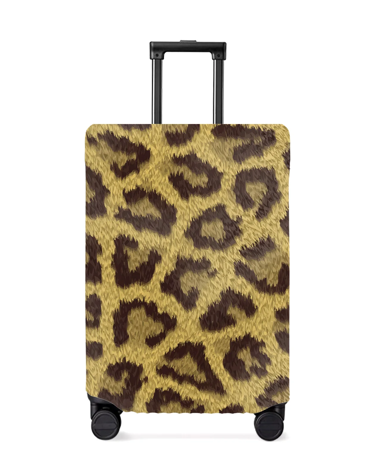 

Animal Skin Texture Leopard Print Travel Luggage Cover Elastic Baggage Cover Suitcase Case Dust Cover Travel Accessories
