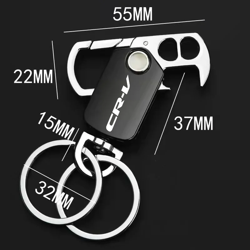 Новый металлический брелок для ключей от автомобиля Honda crv 2008 2017 2019 |