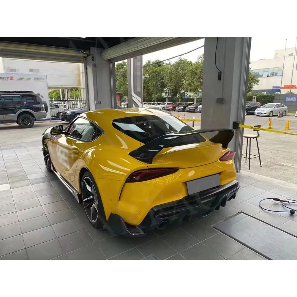 Для Toyota Supra GR A90 задний спойлер багажника багажник крылья из углеродного волокна M