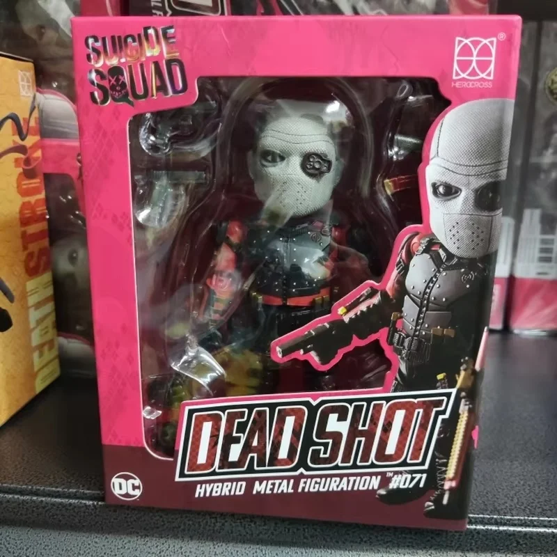 Herocross New Anti-Hero Suicide Squad Deadshot Deathstroke Аниме Фигурка Secret Six Детские игрушки Подарок