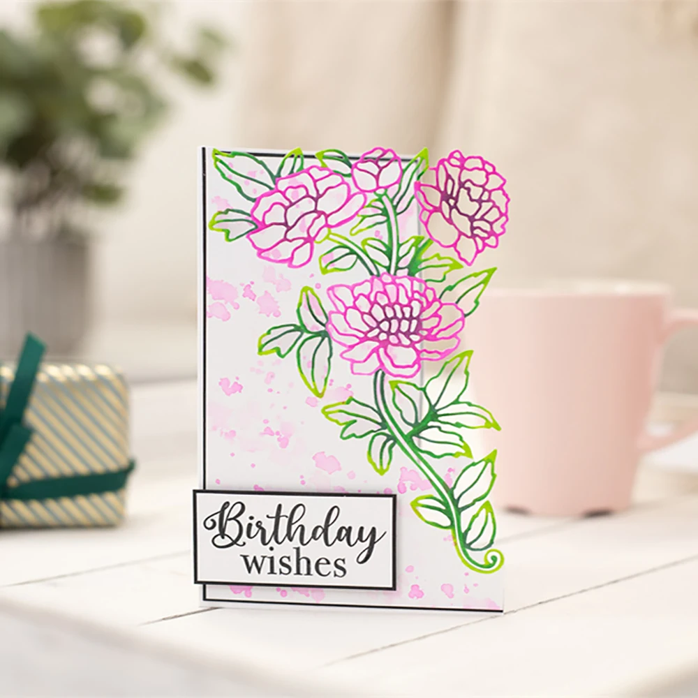 Edgeable Collection Пресс-форма Форма бабочки Необычная фигура DIY Ремесла Самосборка