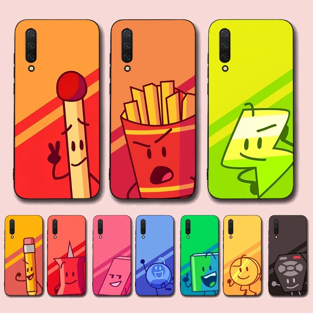 Bfdi Battle For Dream Island Phone Case Xiaomi Mi 5X 8 9 10 11 12 Lite Pro 10T PocoX3pro PocoM3 Note