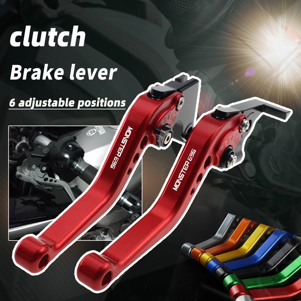 Для Ducati 696 MONSTER MONSTER696 2009-2014 рычаги сцепления короткого тормоза