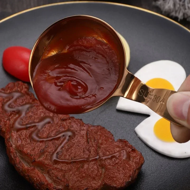 Портативная Миска Для Погружения Из Нержавеющей Стали Блюдо Соуса В Корейском