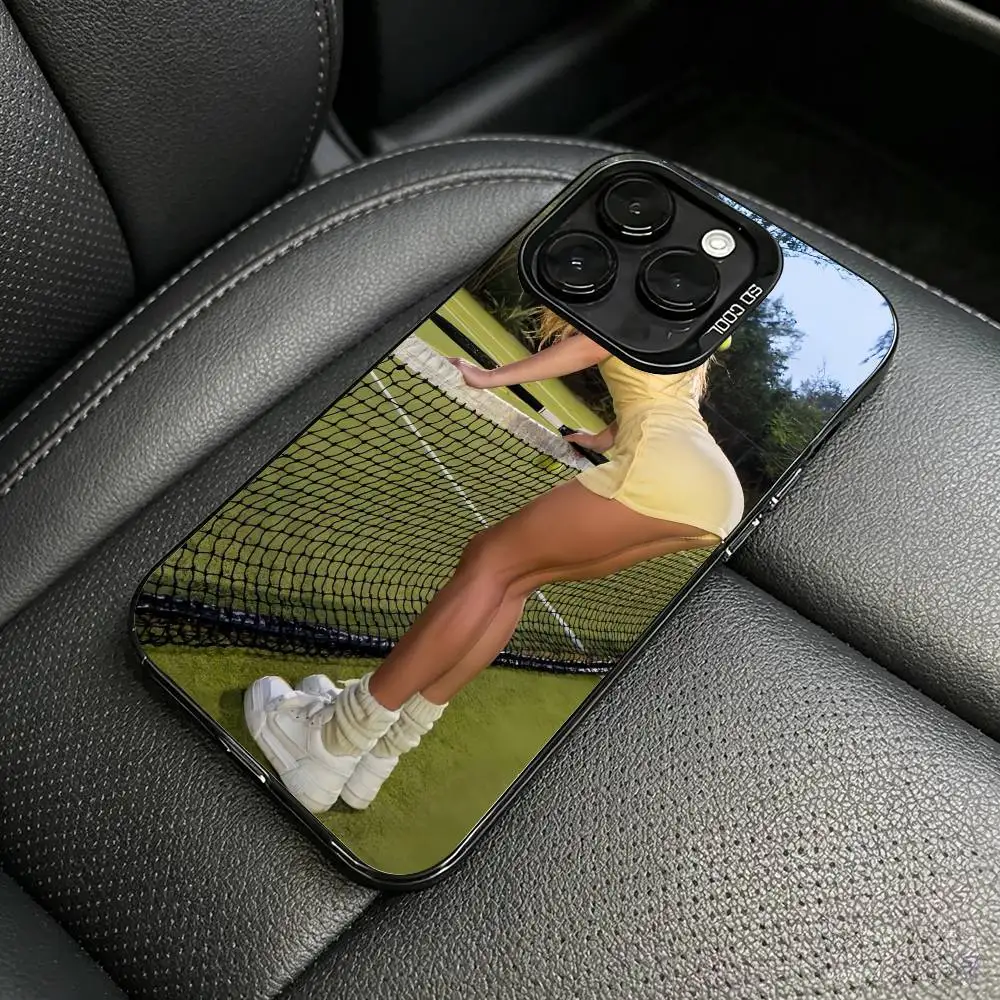 Фото Чехол Sweetie SYD S-Sydney для iPhone 17, 16, 15, 14, 13, 12, 11 Plus, Pro Max, XS, красочный серебристый чехол №2